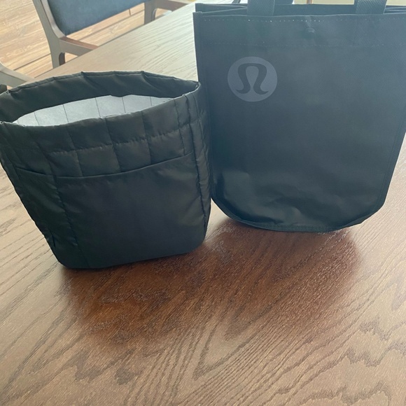 Liner for Lululemon lunch tote-Insulation Bag for Lululemon Small Shopping Bag. - Picture 3 of 10